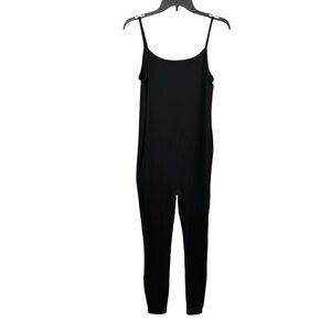 GAP Body bodysuit black stretch one piece jumpsuit spaghetti strap size medium